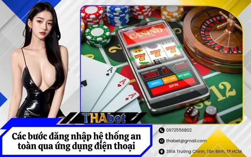 Các bước đăng nhập hệ thống an toàn qua ứng dụng điện thoại