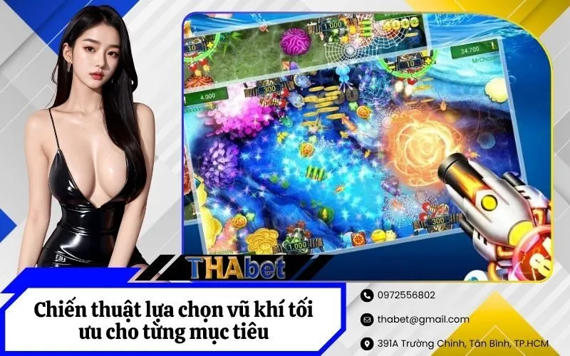 Chiến thuật lựa chọn vũ khí tối ưu cho từng mục tiêu