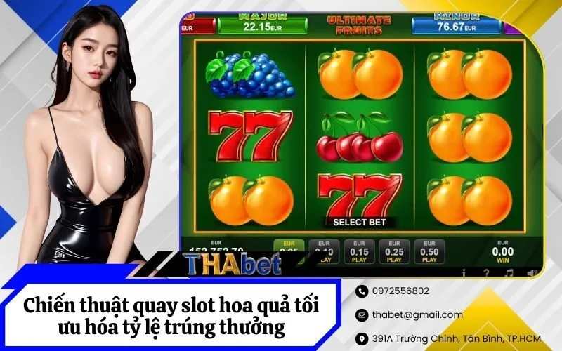 Chiến thuật quay slot hoa quả tối ưu hóa tỷ lệ trúng thưởng