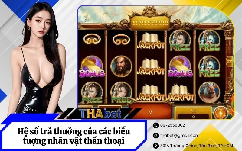 Phân tích hệ số trả thưởng của các biểu tượng nhân vật thần thoại